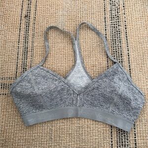 Outdoor Voices Heathered Gray Sports Bra